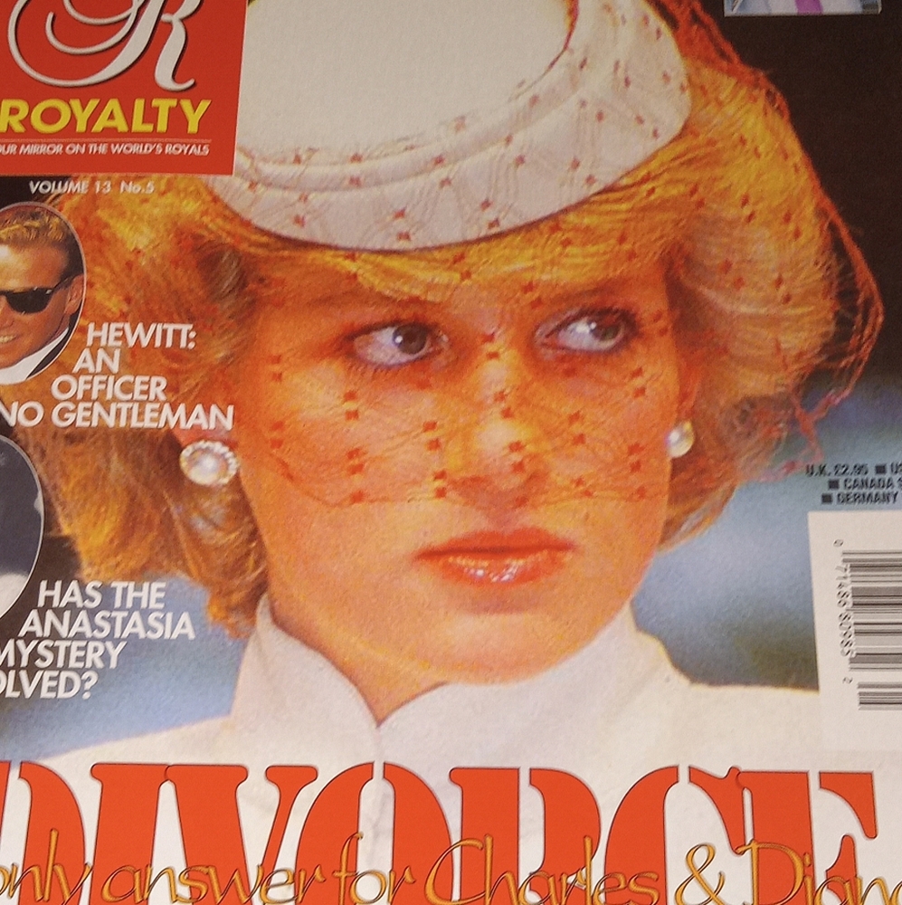 Vintage Royalty Magazine Princess Diana